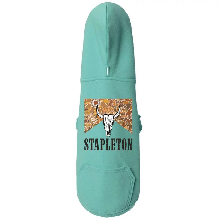 Howdy S.T.A.P.L.E.T.O.N Western Punchy Cowboy Style Doggie 3-End Fleece Hoodie