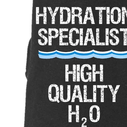 Hydration Specialist Waterboy Team Manager Doggie 3-End Fleece Hoodie