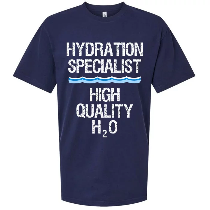 Hydration Specialist Waterboy Team Manager Sueded Cloud Jersey T-Shirt