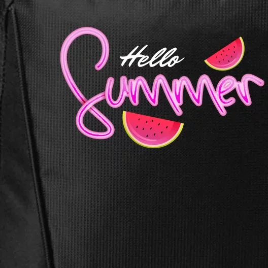 Hello Summer Watermelon Retro City Backpack