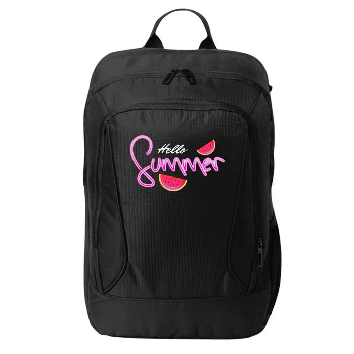 Hello Summer Watermelon Retro City Backpack