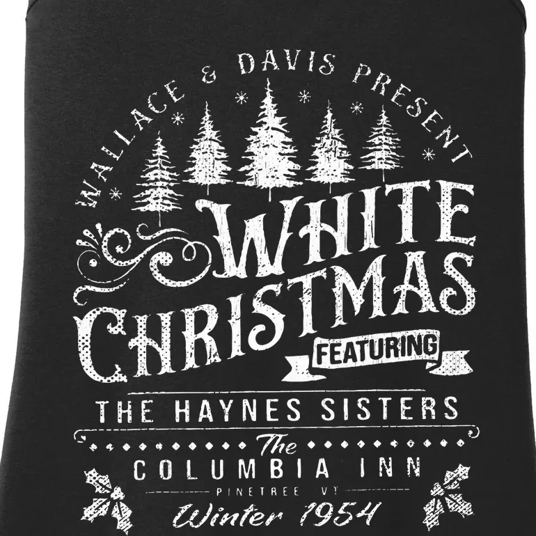 Haynes Sisters White Christmas Movie Merchandise Xmas Ladies Essential Tank