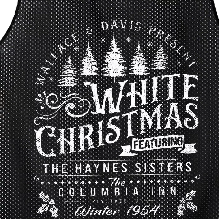 Haynes Sisters White Christmas Movie Merchandise Xmas Mesh Reversible Basketball Jersey Tank