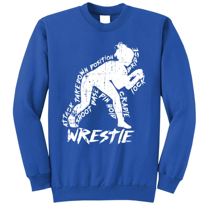 High School Wrestling Mom Dad Gift Wrestling Gift Sweatshirt