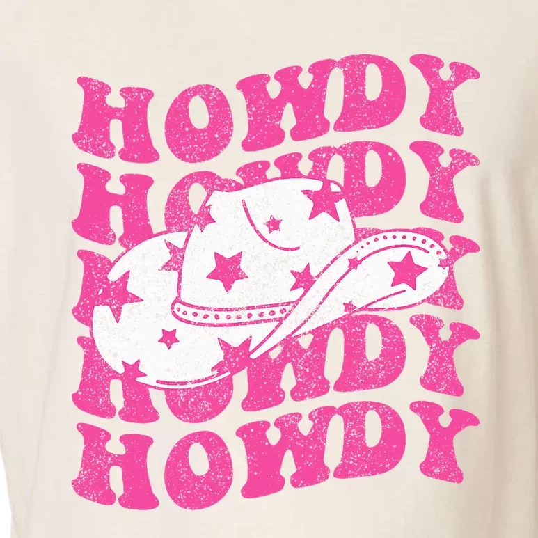 Howdy Southern Western Country Rodeo Garment-Dyed Women's Muscle Tee