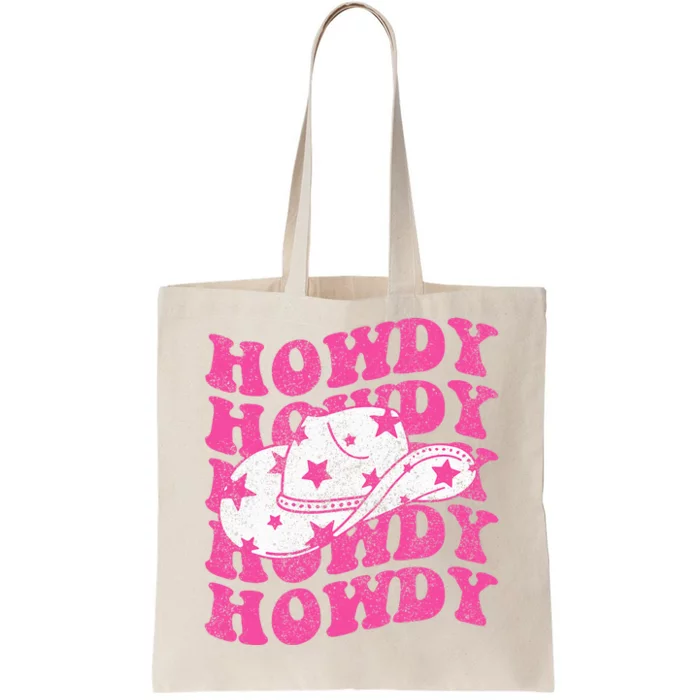 Howdy Southern Western Country Rodeo Tote Bag