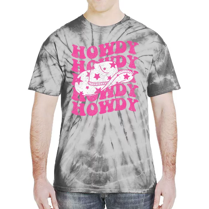 Howdy Southern Western Country Rodeo Tie-Dye T-Shirt