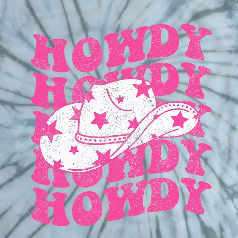 Howdy Southern Western Country Rodeo Tie-Dye T-Shirt