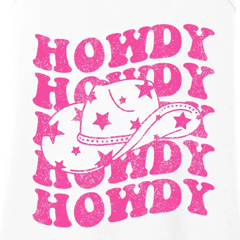 Howdy Southern Western Country Rodeo Ladies Essential Tank