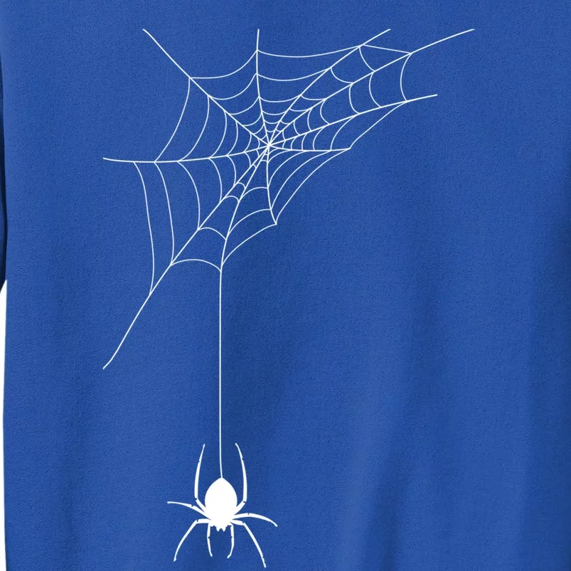 Halloween Spider Web Graphic Cool Gift Tall Sweatshirt