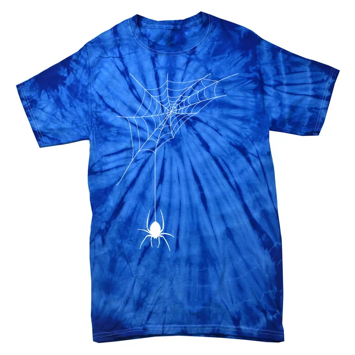 Halloween Spider Web Graphic Cool Gift Tie-Dye T-Shirt