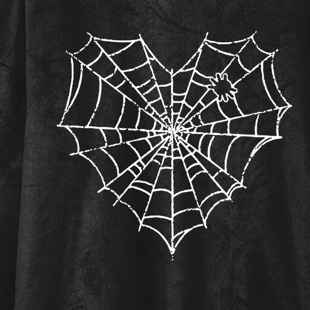 Halloween Spider Web Costume Cute Heart Spider Web Hooded Wearable Blanket