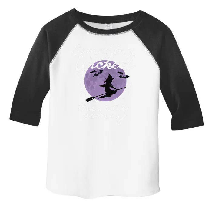 Halloween SOMETHING WICKED This WAY COMES Shakespeare Toddler Fine Jersey T-Shirt