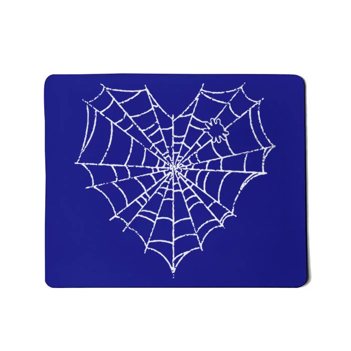 Halloween Spider Web Costume Cute Heart Spider Web Mousepad