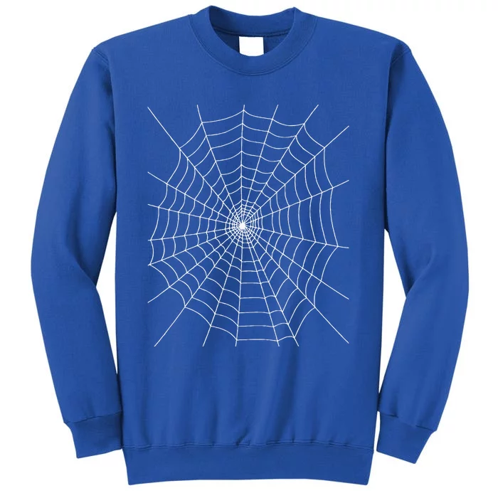 Halloween Spider Web Costume Tall Sweatshirt