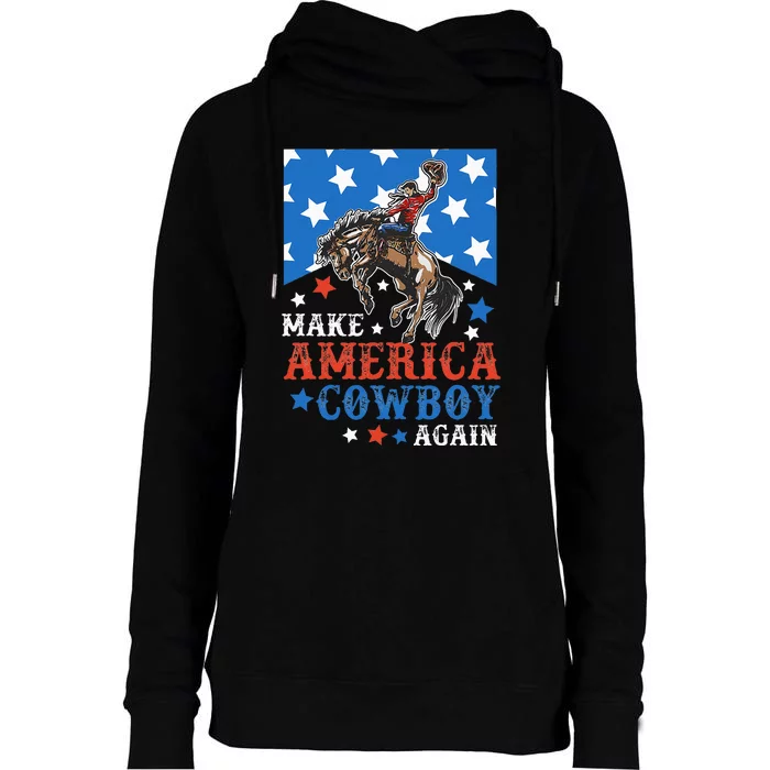 Howdy Southern Western Country Rodeo Cowboy Womens Funnel Neck Pullover Hood