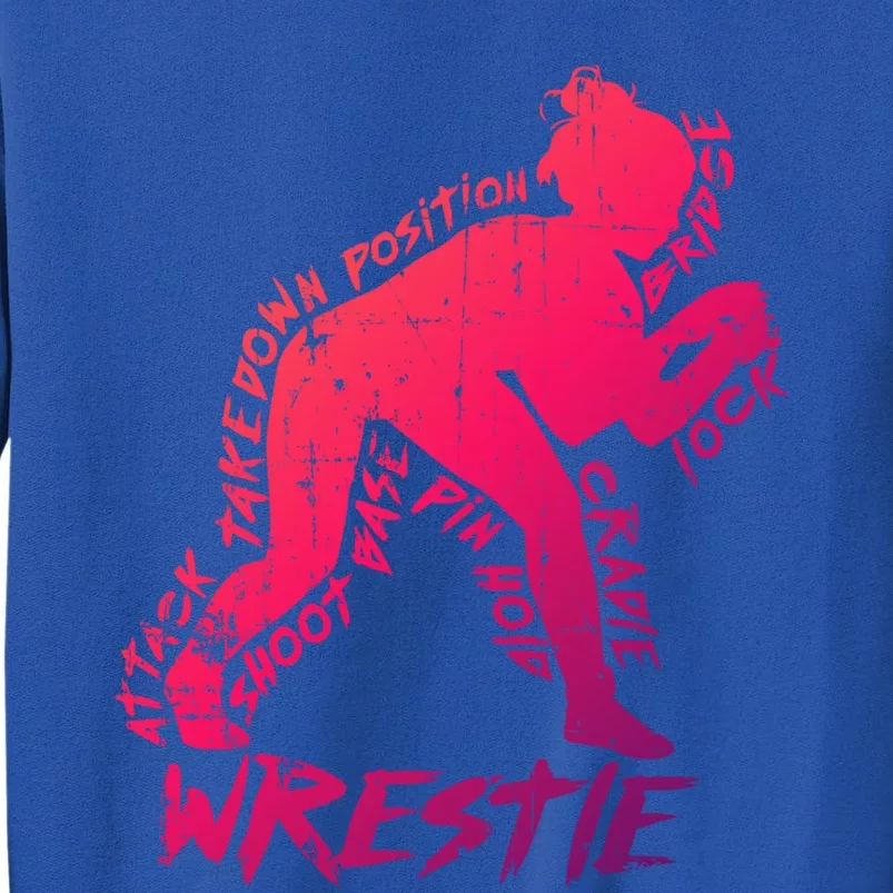 High School Wrestling Mom Dad Gift Wrestling Gift Sweatshirt