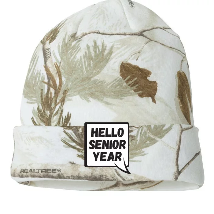 Hello Senior Year Gift Graduation Gift Kati - 12in Camo Beanie