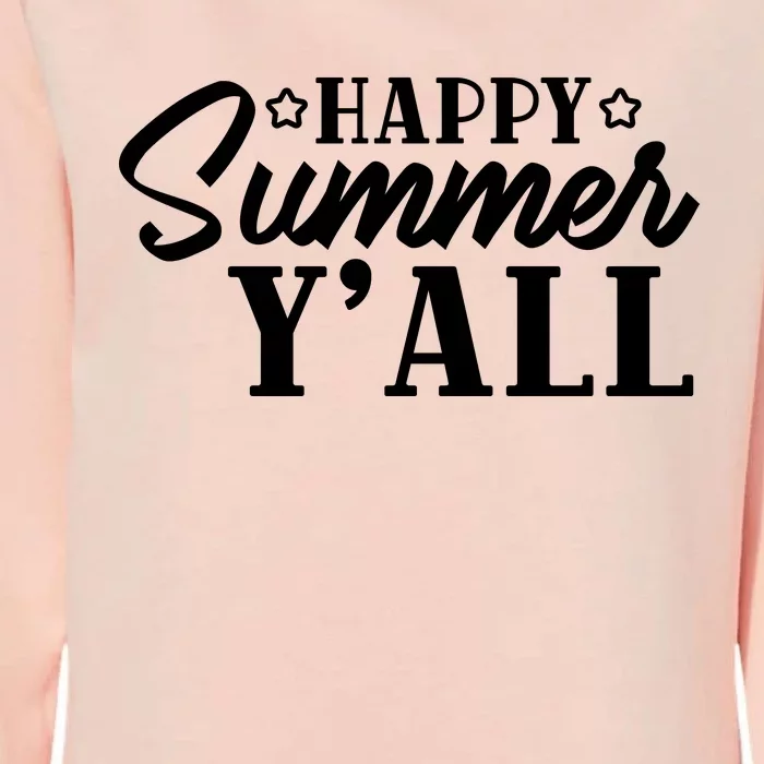 Happy Summer YAll Graphic Womens California Wash Sweatshirt