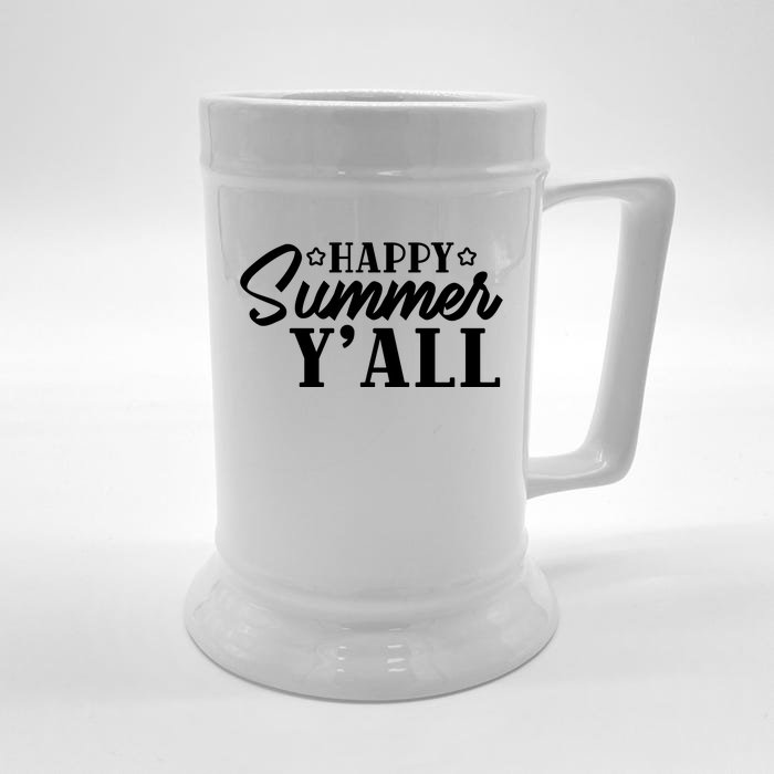 Happy Summer YAll Graphic Front & Back Beer Stein