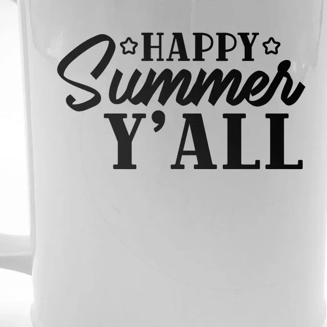 Happy Summer YAll Graphic Front & Back Beer Stein