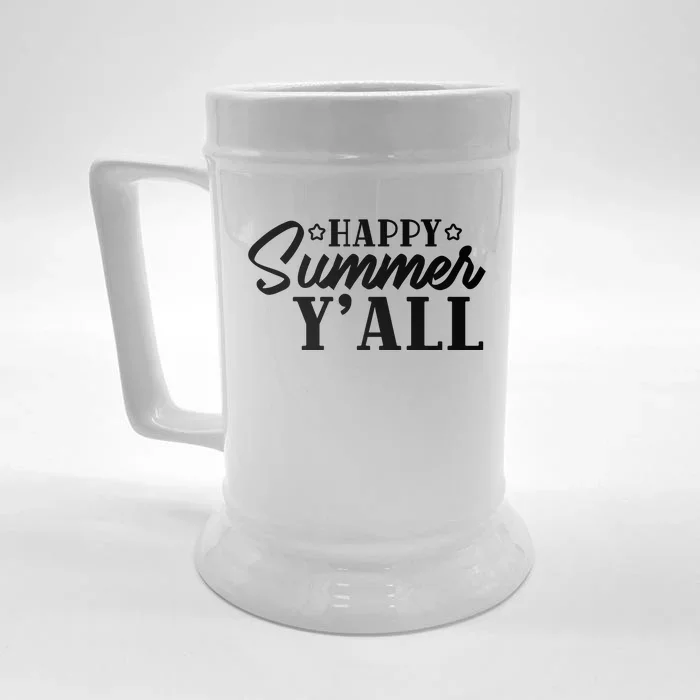 Happy Summer YAll Graphic Front & Back Beer Stein