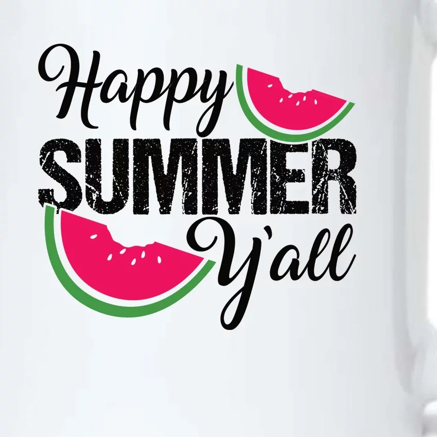 Happy Summer Yall | Summer Watermelon Black Color Changing Mug