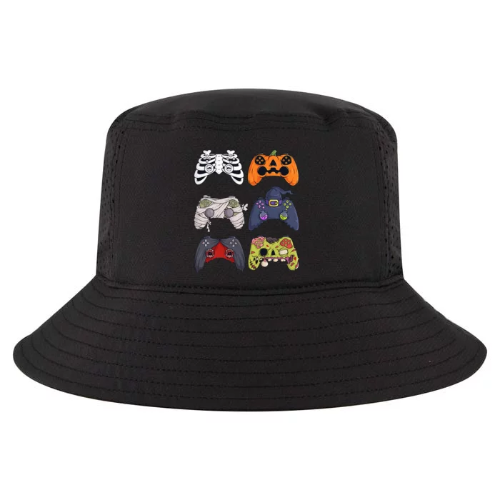 Halloween Skeleton Zombie Gaming Controllers Mummy Cool Comfort Performance Bucket Hat