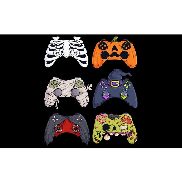 Halloween Skeleton Zombie Gaming Controllers Mummy Bumper Sticker