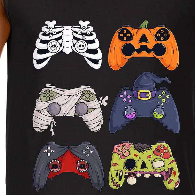 Halloween Skeleton Zombie Gaming Controllers Mummy Comfort Colors® Tank Top