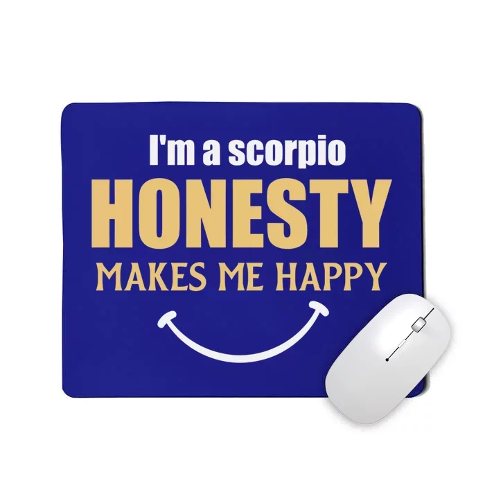 Honesty Scorpio Zodiac Facts Gift Mousepad