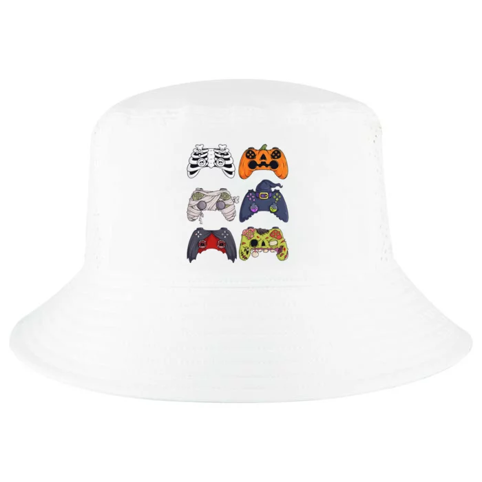 Halloween Skeleton Zombie Gaming Controllers Mummy Cool Comfort Performance Bucket Hat