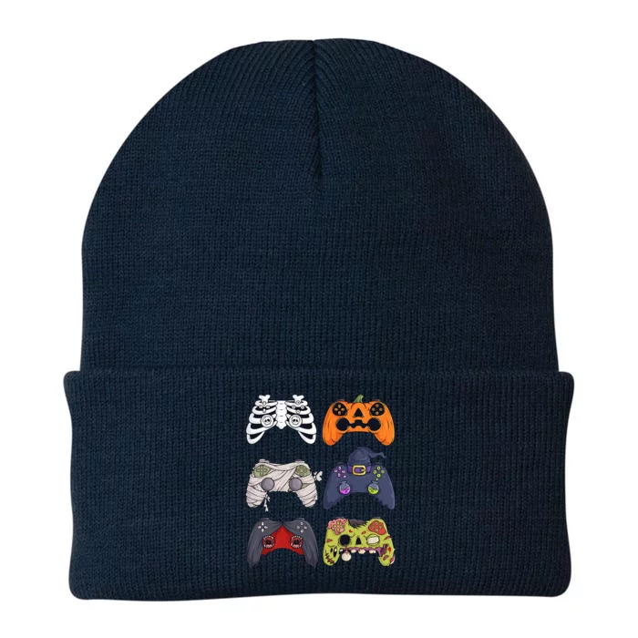 Halloween Skeleton Zombie Gaming Controllers Mummy Knit Cap Winter Beanie