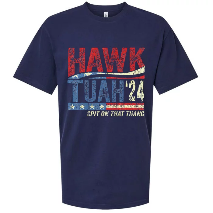 Hawk Tuah 24 Spit On That Thang Sueded Cloud Jersey T-Shirt