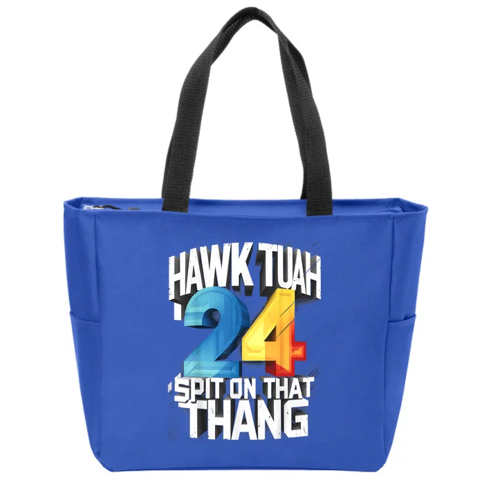 Hawk Tush 24 Spit On That Thing 2024 Gift Zip Tote Bag