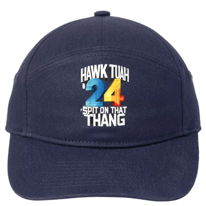 Hawk Tush 24 Spit On That Thing 2024 Gift 7-Panel Snapback Hat