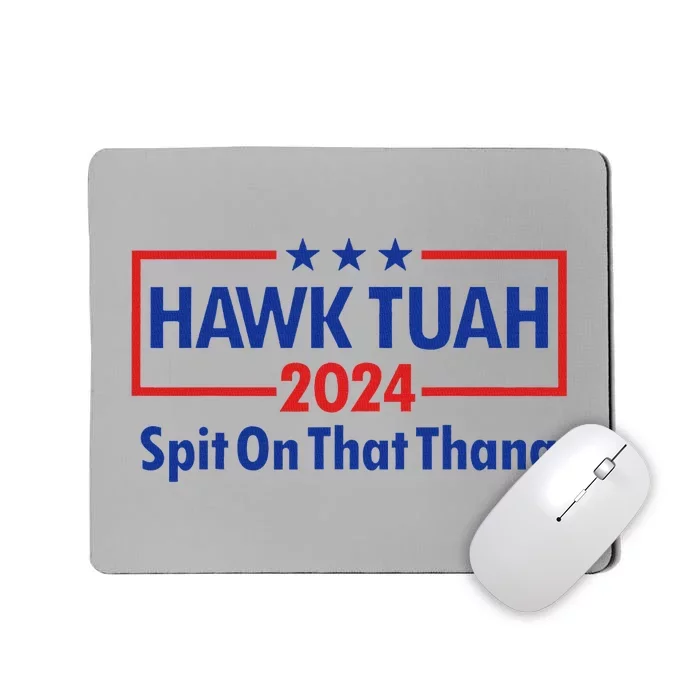 Hawk Tush 2024 Usa Flag Election Parody Mousepad