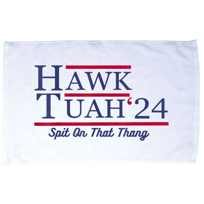 Meme Hawk Tuah 24 Spit On That Thang Funny Gift Microfiber Hand Towel