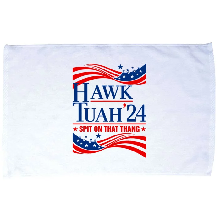 Hawk Tauh 24 Spit On That Thang Usa American Flag Meme Quote Microfiber Hand Towel