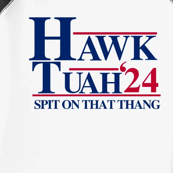 Hawk Tuah 24 Spit On That Thang Funny Saying Infant Baby Jersey Bodysuit