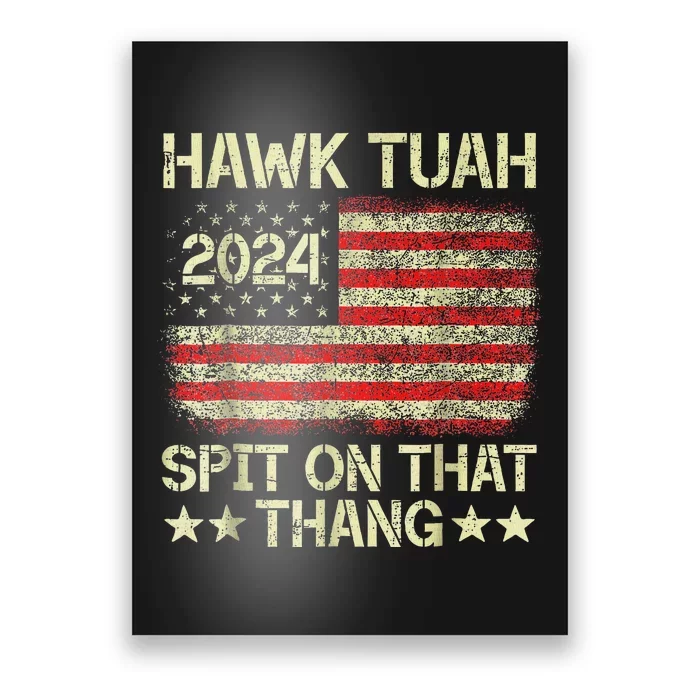 Hawk Tush 2024 Political Satire Poster