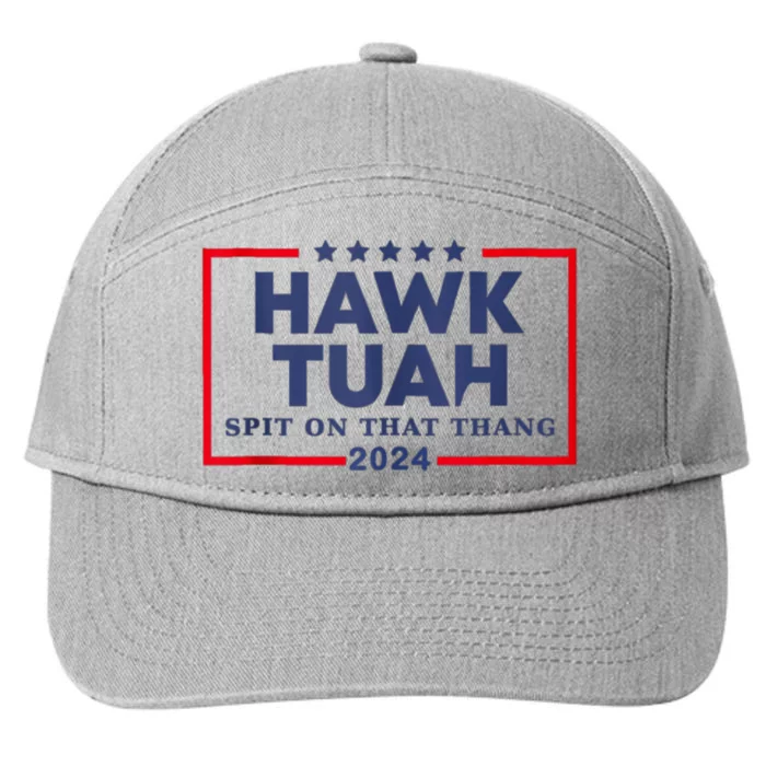 Hawk Tuah 24 Spit On That Thang 7-Panel Snapback Hat