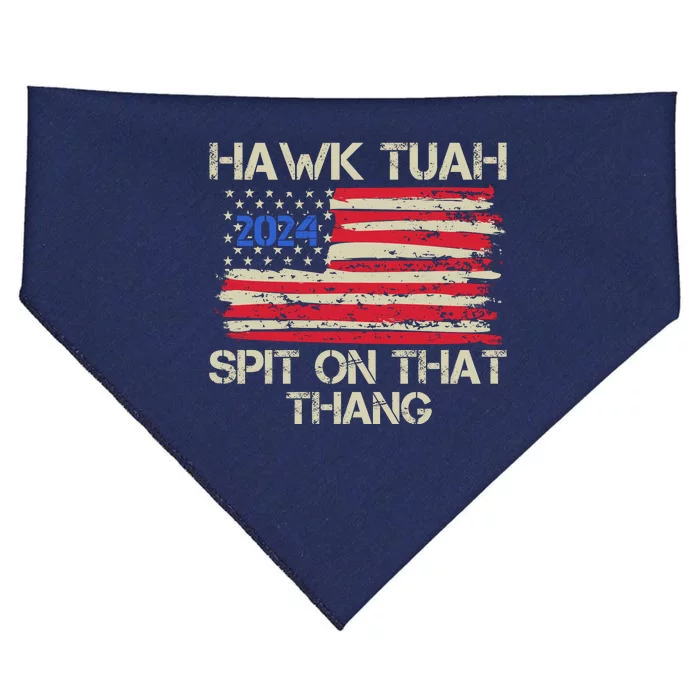 Hawk Tuah 2024 Spit On That Thang USA-Made Doggie Bandana