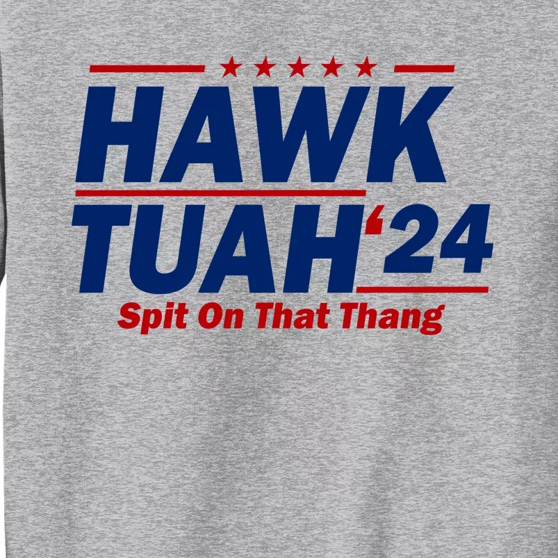 Hawk Tuah 24 Spit On That Thang Funny Saying Sweatshirt