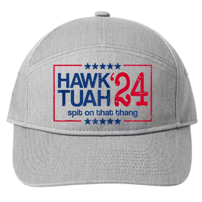 Hawk Tuah 24 Spit On That 7-Panel Snapback Hat