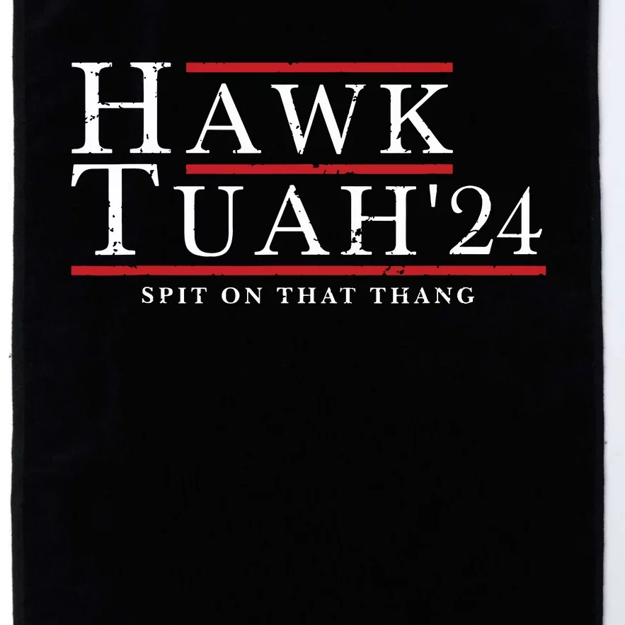 Hawk Tuah 24 Spit On That Thang Platinum Collection Golf Towel