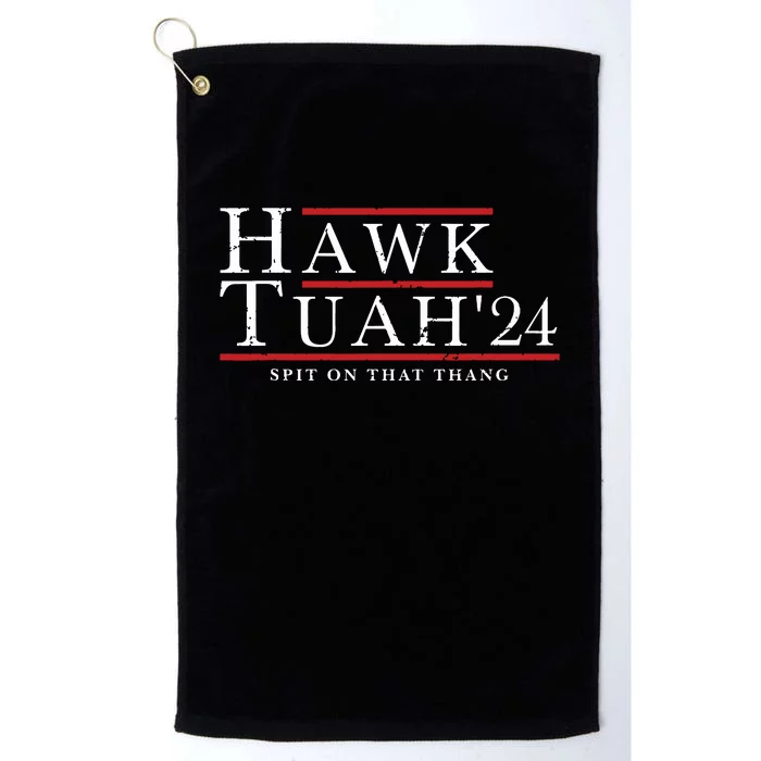 Hawk Tuah 24 Spit On That Thang Platinum Collection Golf Towel