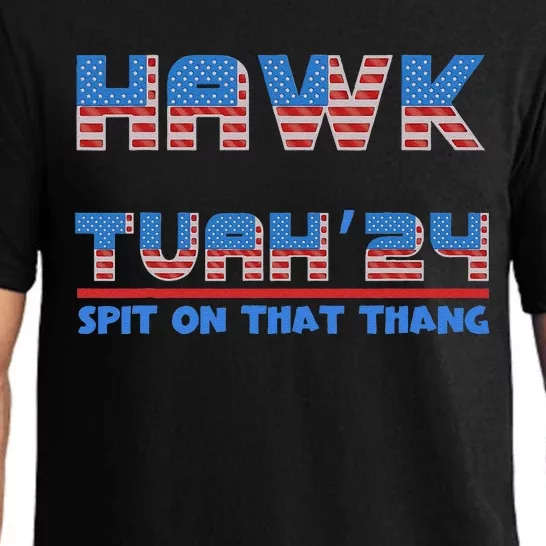 Hawk Tush 24 Spit On That Thing Usa Funny Viral Election Pajama Set