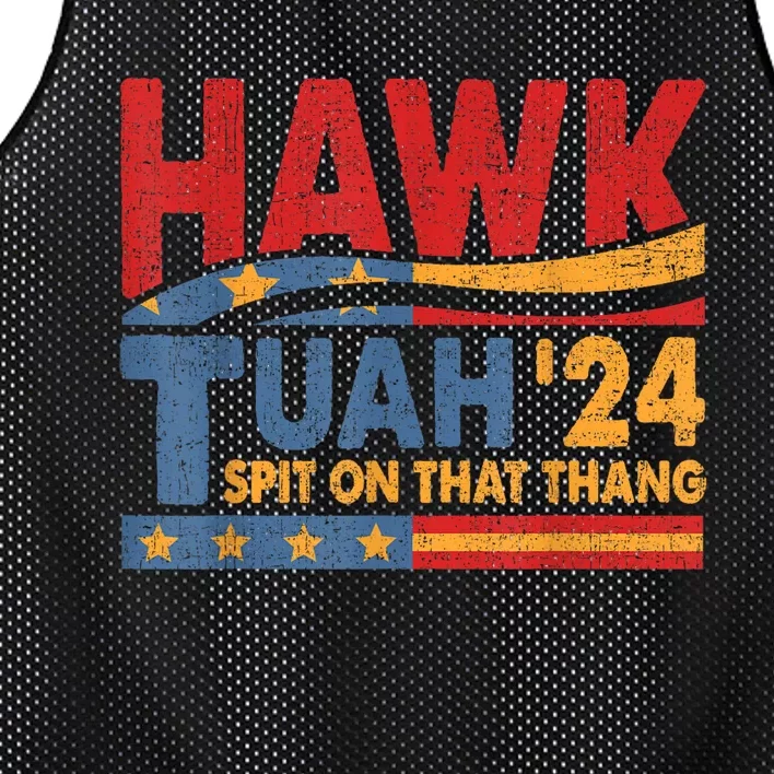 Hawk Tuah 24 Spit On That Thang Mesh Reversible Basketball Jersey Tank