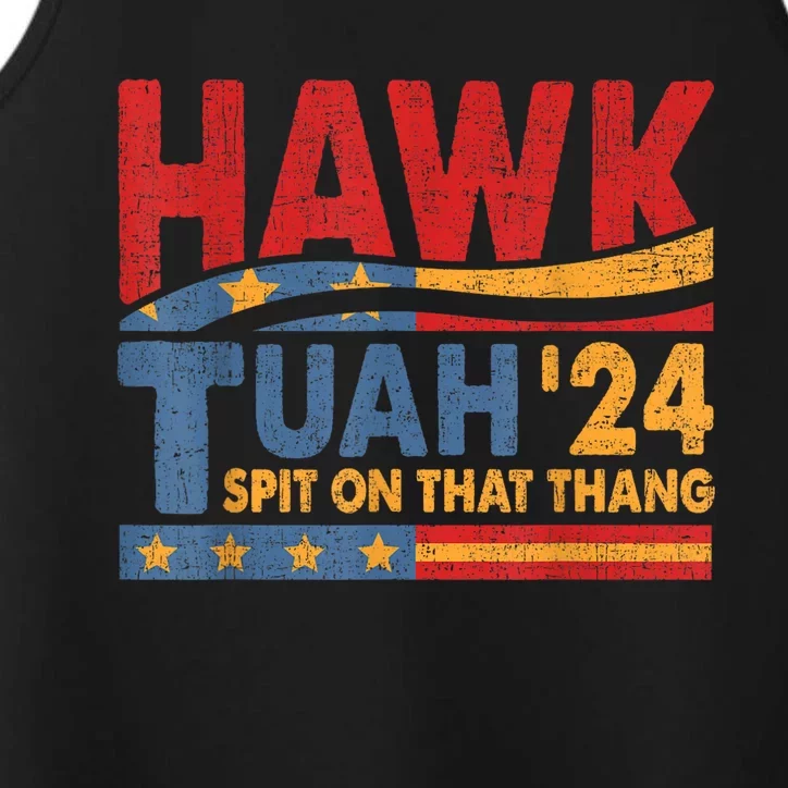 Hawk Tuah 24 Spit On That Thang Performance Tank